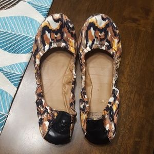 Lucky brand animal print flats